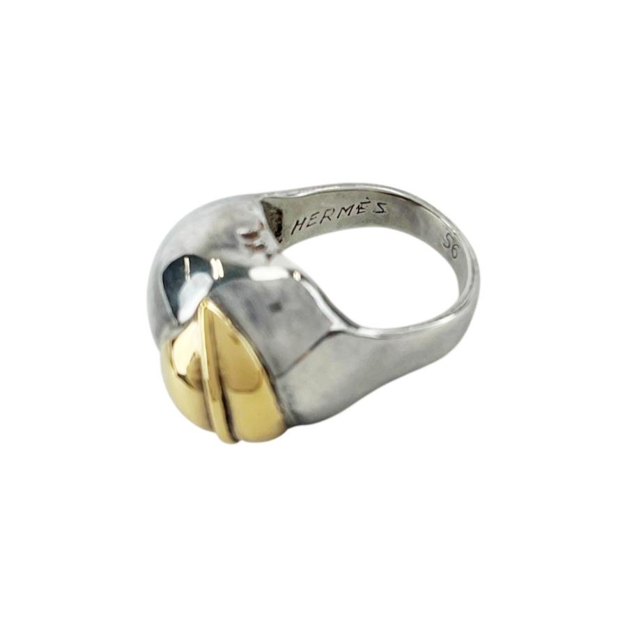 エルメス ■美品■ヴィンテージ■ リンゴ リング 指輪 アクセサリー アップルモチーフ コンビ シルバー ゴールド SV 925 #56 【535451】11 |  | 05