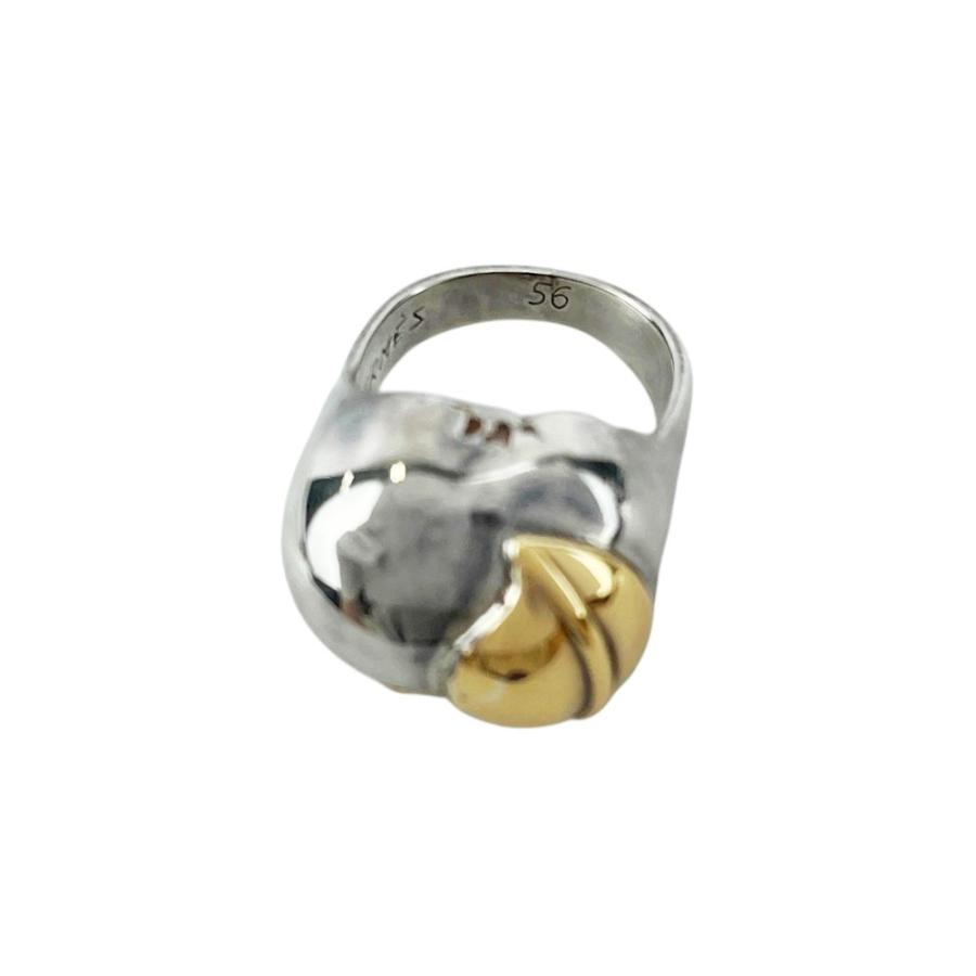 エルメス ■美品■ヴィンテージ■ リンゴ リング 指輪 アクセサリー アップルモチーフ コンビ シルバー ゴールド SV 925 #56 【535451】11 |  | 06