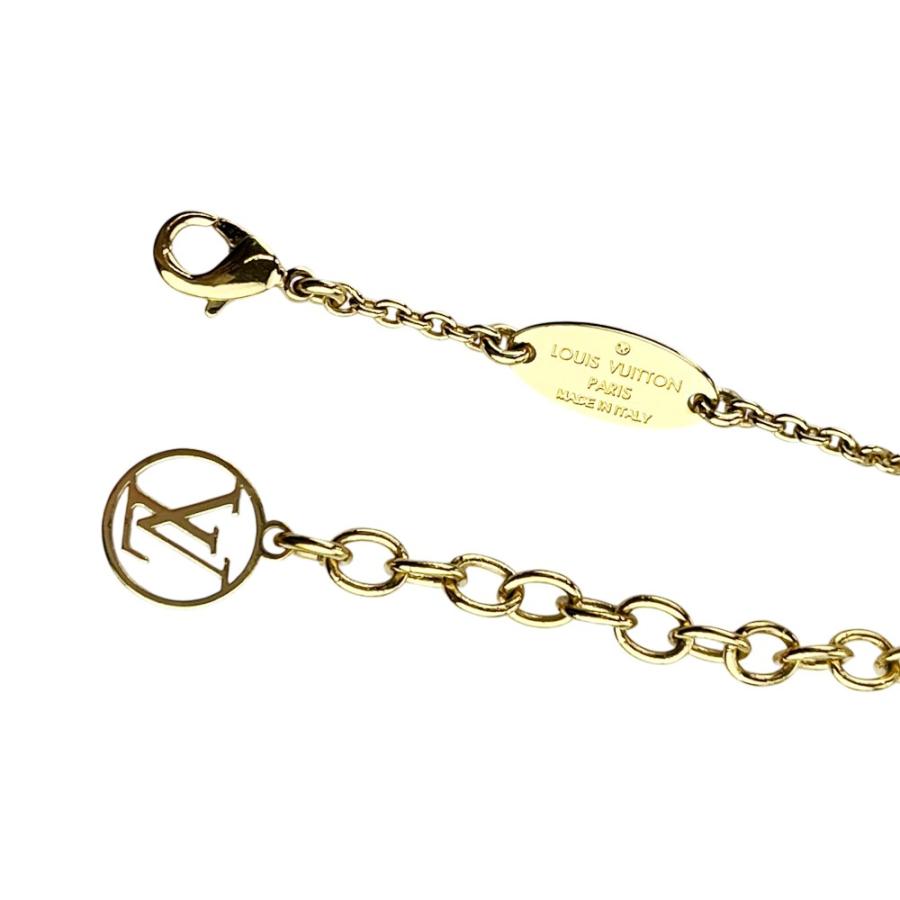 ルイヴィトン ■美品■ エセンシャル V ネックレス ペンダント アクセサリー ゴールド GP M61083 【536847】11_6