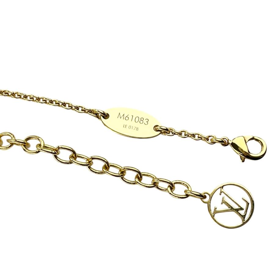 ルイヴィトン ■美品■ エセンシャル V ネックレス ペンダント アクセサリー ゴールド GP M61083 【536847】11_7