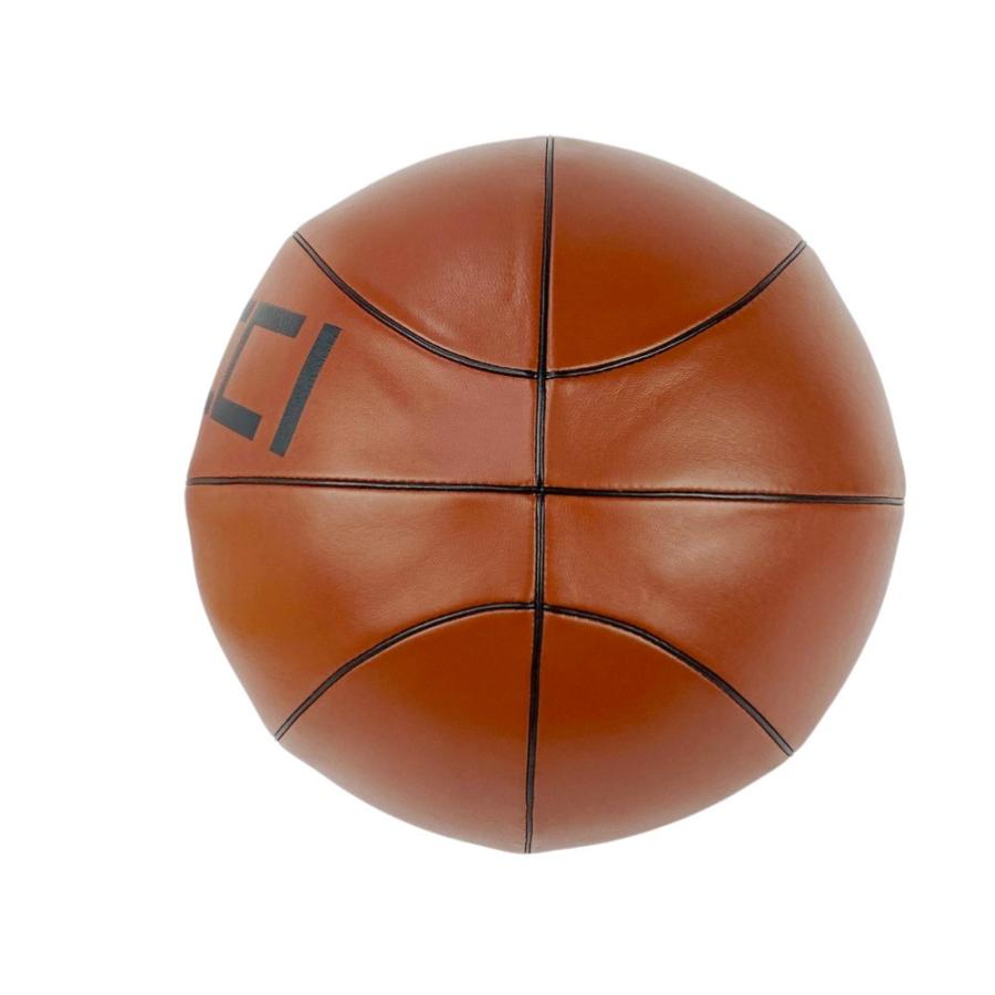 グッチ ■未使用■ ロゴ バスケット ボール スポーツ レザー ブラウン 箱 【537196】1 |  | 02