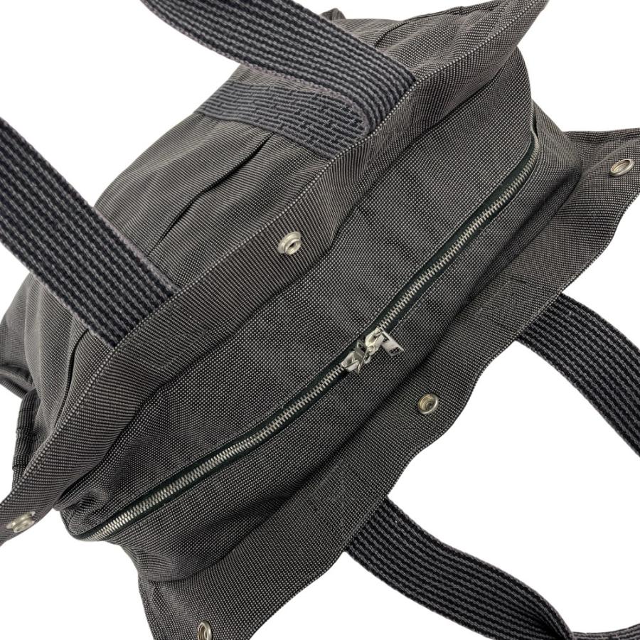 エルメス ■美品■ エールライン トート GM バッグ カバン キャンバス グレー 【537271】10 |  | 05