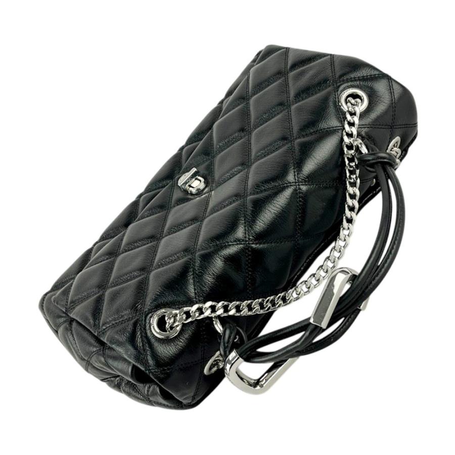 マークジェイコブス ■美品■ ザ キルテッド デュアル チェーン 2WAY ハンド ショルダー バッグ レザー ブラック 【537424】11 |  | 05