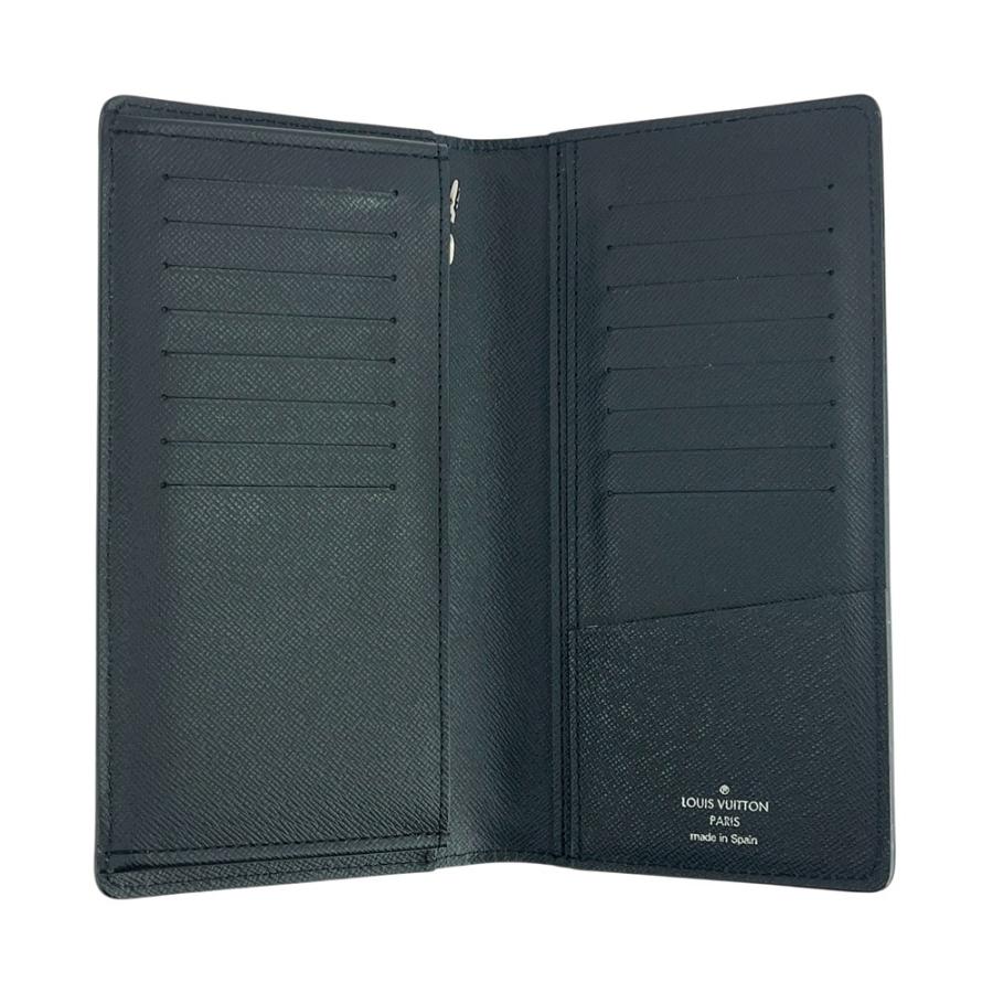 ルイヴィトン ■美品■ ポルトフォイユ ブラザ 長財布 ウォレット 札入れ 小銭入れ エピ ノワール ブラック M60622【537585】5 ルイヴィトン □美品□ ポルトフォイユ ブラザ 長財布 ウォレット