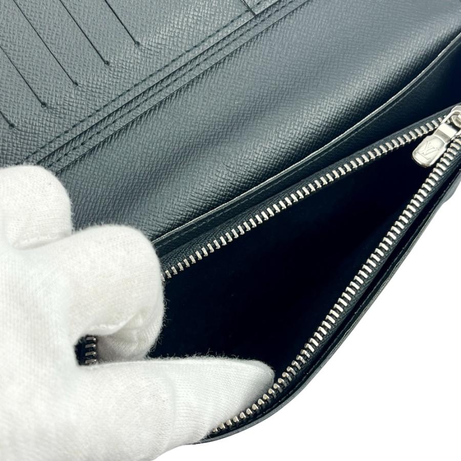 ルイヴィトン ■美品■ ポルトフォイユ ブラザ 長財布 ウォレット 札入れ 小銭入れ エピ ノワール ブラック M60622【537585】5 ルイヴィトン □美品□ ポルトフォイユ ブラザ 長財布 ウォレット