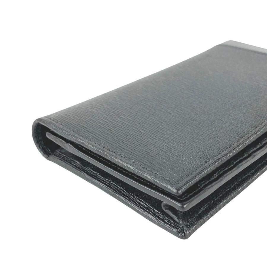 ブルガリ ■新同■ セルペンティ スカリエ マン 二つ折り 長財布 ウォレット ロゴプレート レザー ブラック 282852 BLK 箱 【538506】7 |  | 02