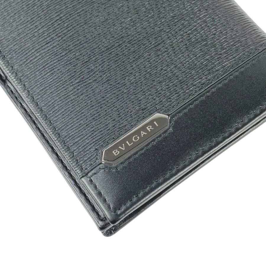 ブルガリ ■新同■ セルペンティ スカリエ マン 二つ折り 長財布 ウォレット ロゴプレート レザー ブラック 282852 BLK 箱 【538506】7 |  | 08