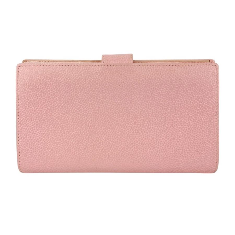 シャネル ■中古■ 二つ折り長財布 ウォレット がま口 ココマーク キャビアスキン ピンク A13498 箱 【538667】7 |  | 01