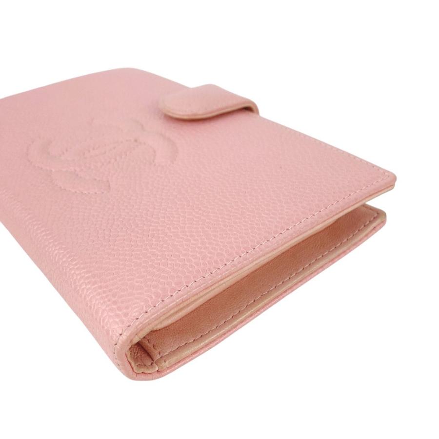 シャネル ■中古■ 二つ折り長財布 ウォレット がま口 ココマーク キャビアスキン ピンク A13498 箱 【538667】7 |  | 03