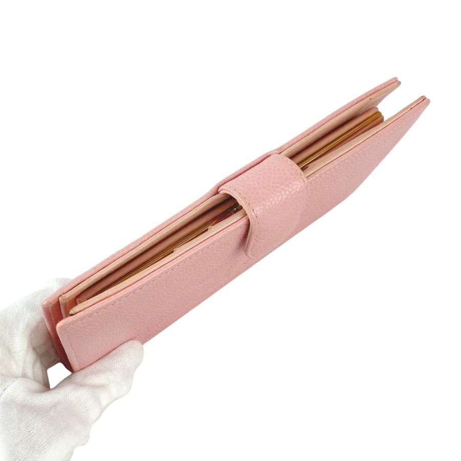 シャネル ■中古■ 二つ折り長財布 ウォレット がま口 ココマーク キャビアスキン ピンク A13498 箱 【538667】7 |  | 05