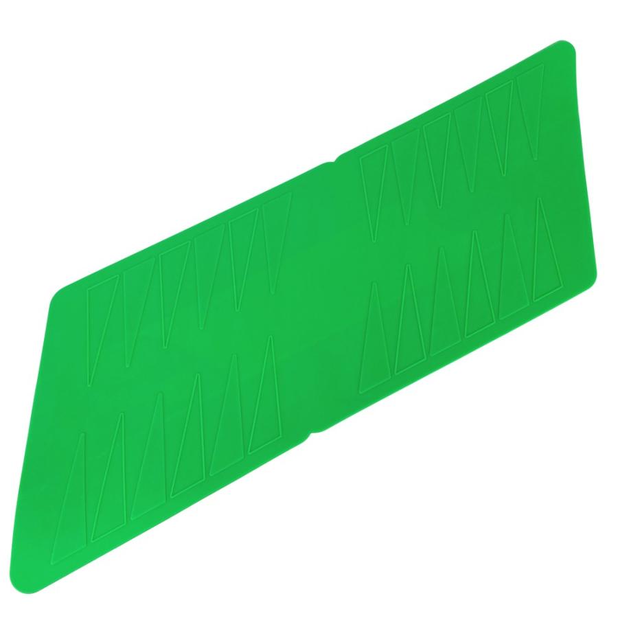 ボッテガヴェネタ ■美品■ バックギャモン ボードゲーム テーブル ホーム パーティー ラバー シリコン グリーン ブラック 箱 【539602】3 |  | 01