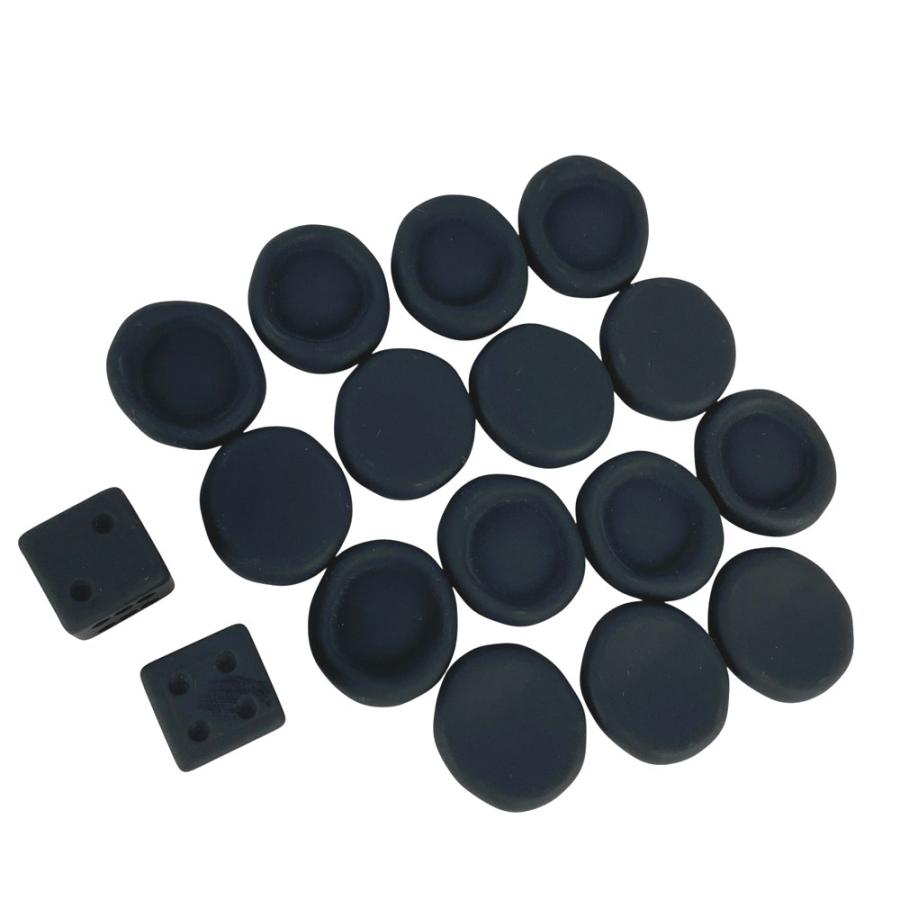 ボッテガヴェネタ ■美品■ バックギャモン ボードゲーム テーブル ホーム パーティー ラバー シリコン グリーン ブラック 箱 【539602】3 |  | 07