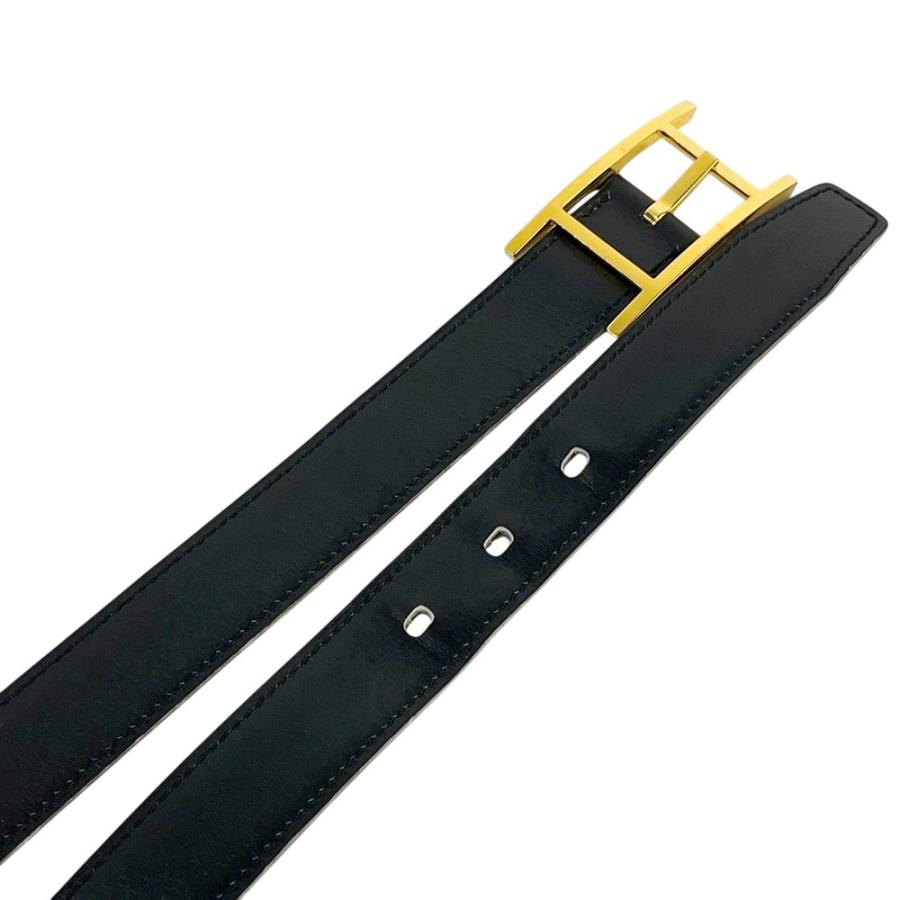 エルメス □中古□ アピ3 リバーシブル ベルト ボックスカーフ