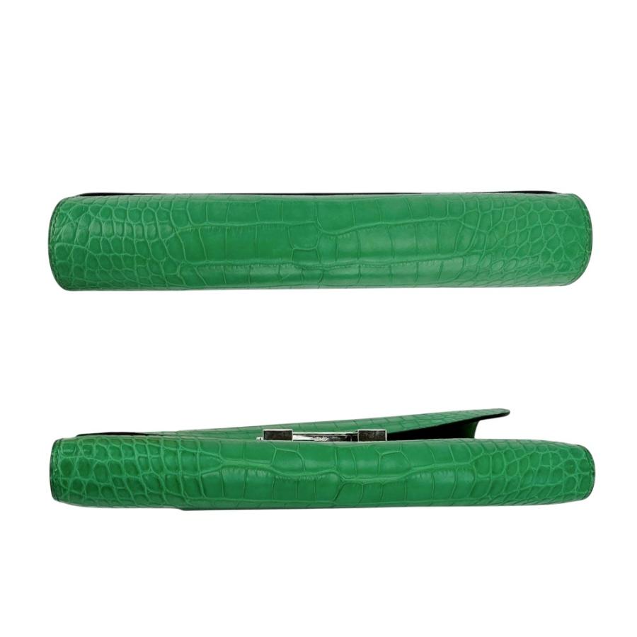 エルメス ■美品■ コンスタンス ロング ウォレット 長財布 クロコ アリゲーターマット カクタス シルバー □R刻 箱 【540462】12 |  | 03