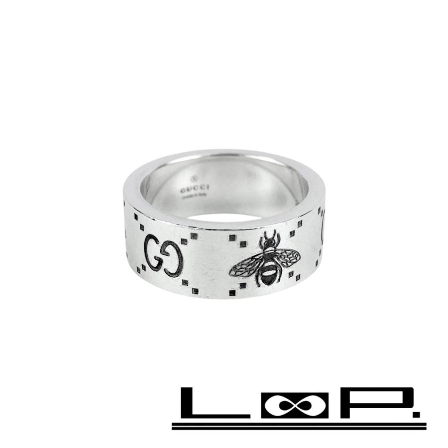 グッチ ■中古■ GG＆ビー リング 指輪 アクセサリー SV925 シルバー #24 【541391】13 | 