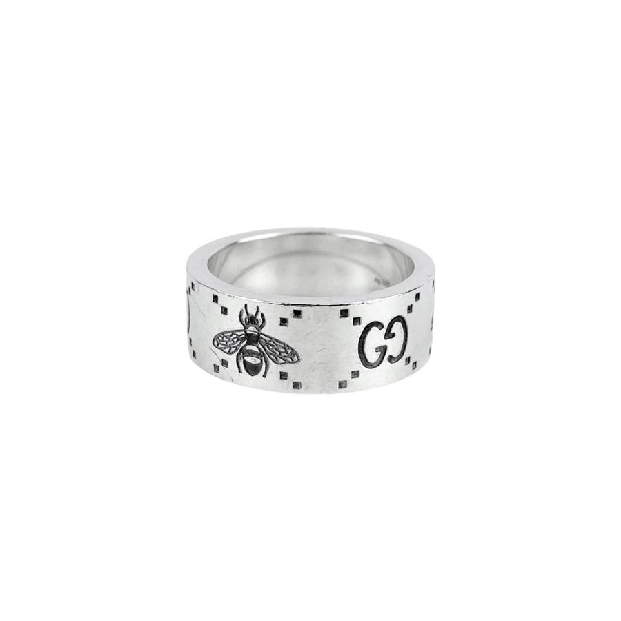 グッチ ■中古■ GG＆ビー リング 指輪 アクセサリー SV925 シルバー #24 【541391】13 |  | 03