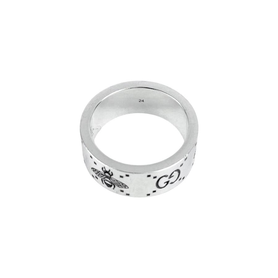 グッチ ■中古■ GG＆ビー リング 指輪 アクセサリー SV925 シルバー #24 【541391】13 |  | 04