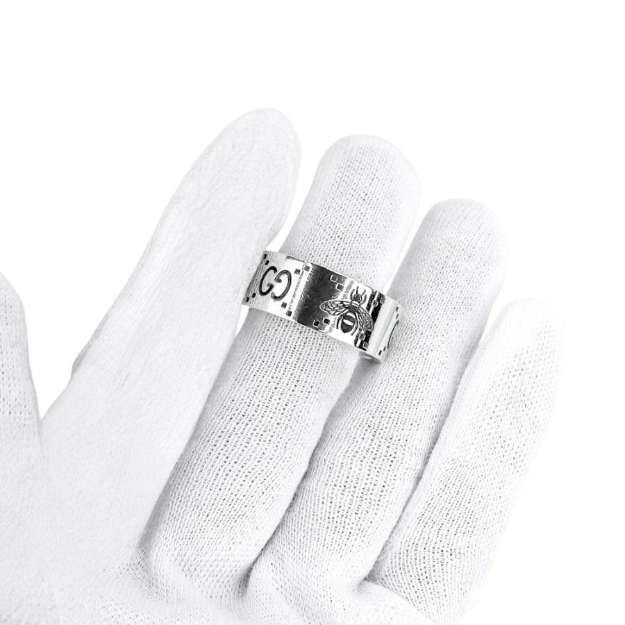 グッチ ■中古■ GG＆ビー リング 指輪 アクセサリー SV925 シルバー #24 【541391】13 |  | 08