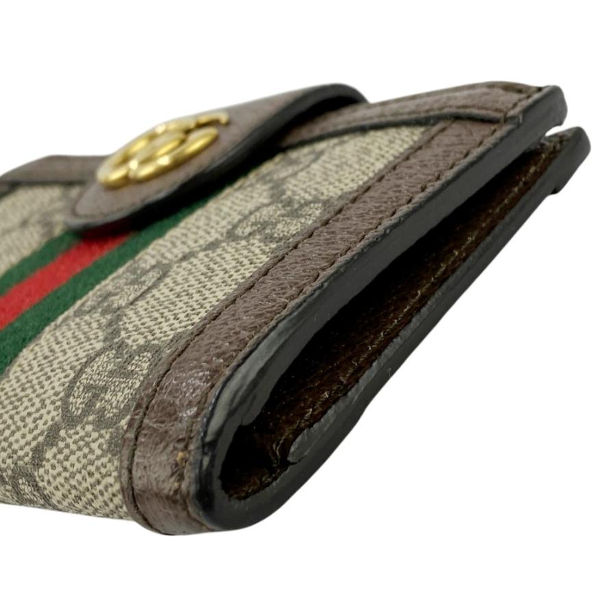 グッチ ■美品■ オフィディア コインケース 小銭入れ 財布 GGスプリーム ベージュ ブラウン 725662 【542879】8 |  | 03