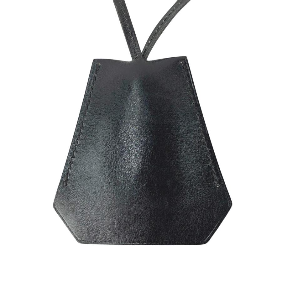 エルメス ■美品■ クロシェット ネックレス クローシュ キーリング ボックスカーフ レザー ブラック □D刻 【543777】7 |  | 02