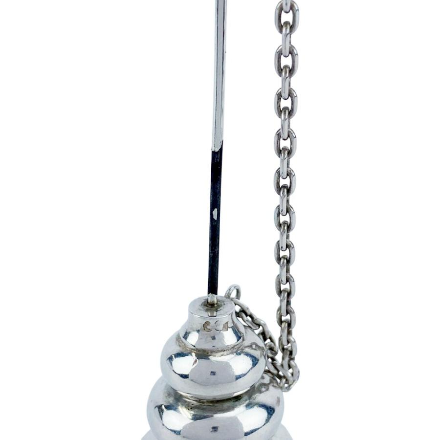 エルメス ■中古■ 巻貝 ピン ブローチ チェーン アクセサリー ファッション シルバー SV925 23.4ｇ 【545610】5 |  | 04