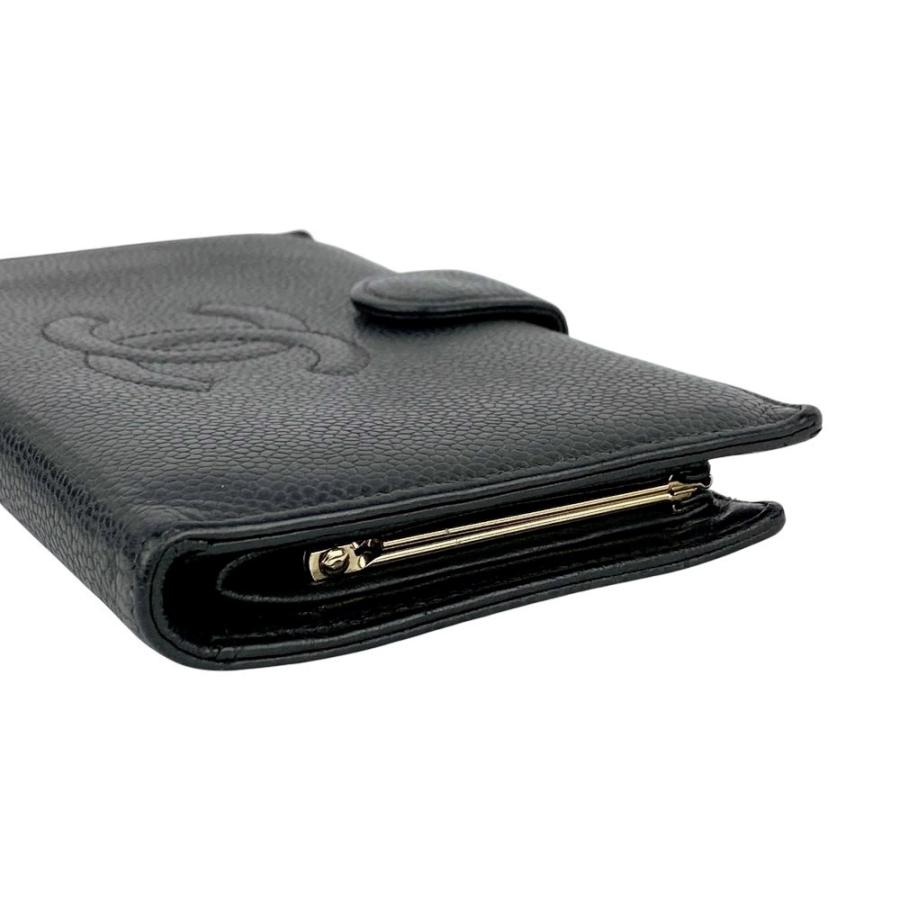 シャネル ■中古■ 長財布 ウォレット ココマーク キャビアスキン ブラック A13498 箱 【546020】13 |  | 03