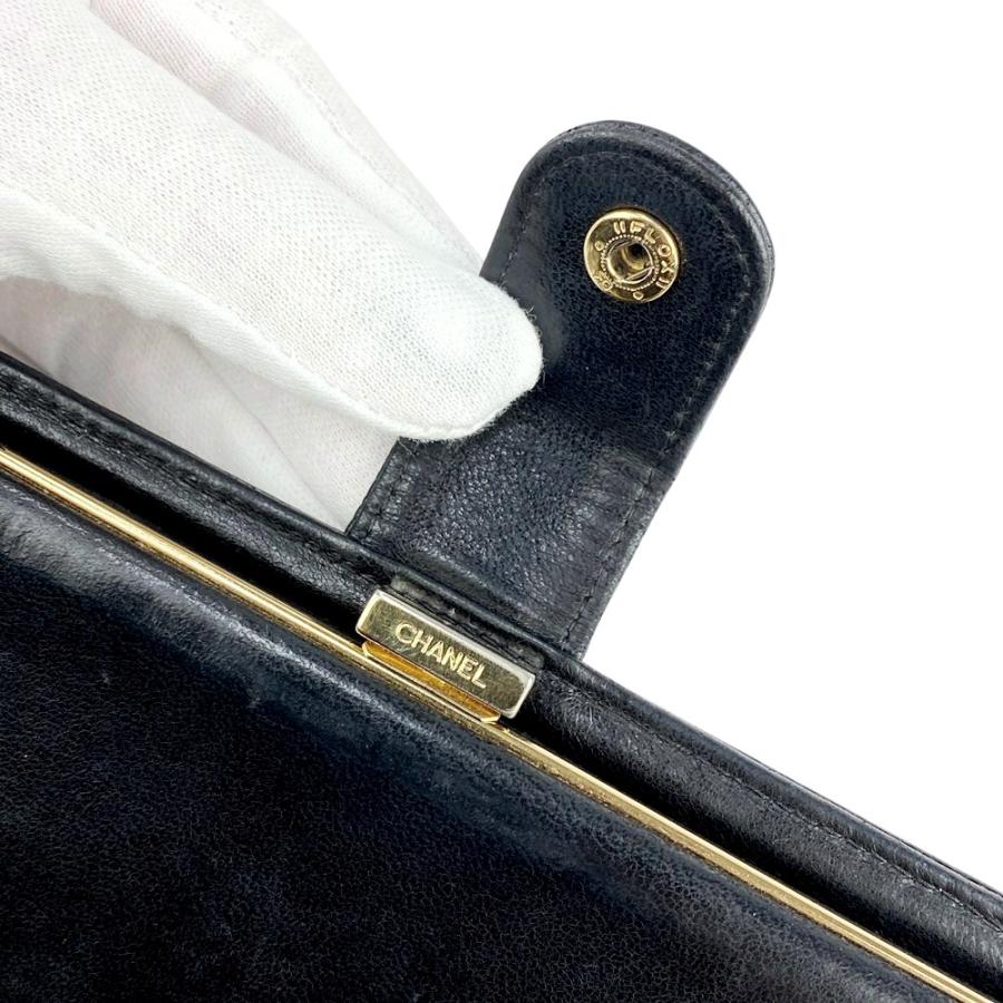 シャネル ■中古■ 長財布 ウォレット ココマーク キャビアスキン ブラック A13498 箱 【546020】13 |  | 08