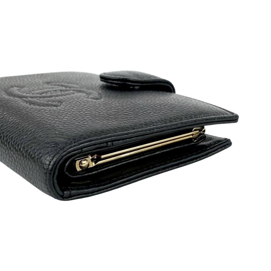 シャネル ■中古■ 二つ折り財布 ウォレット ココマーク キャビアスキン ブラック A13497 箱 【546938】13 |  | 03