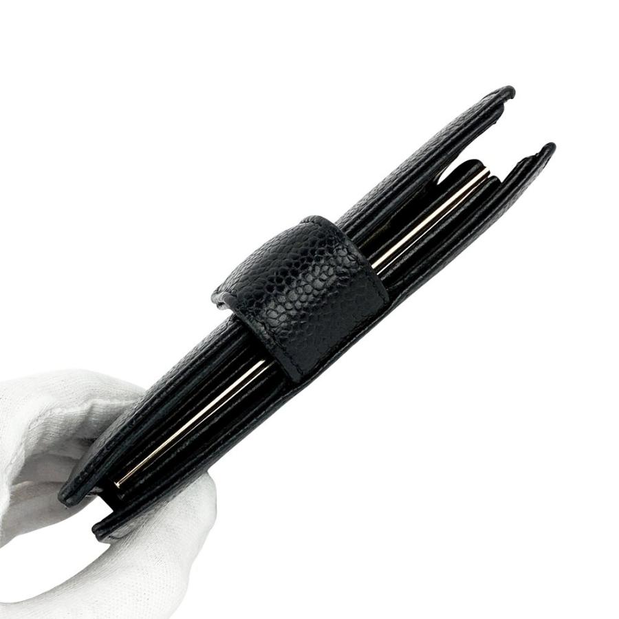 シャネル ■中古■ 二つ折り財布 ウォレット ココマーク キャビアスキン ブラック A13497 箱 【546938】13 |  | 04