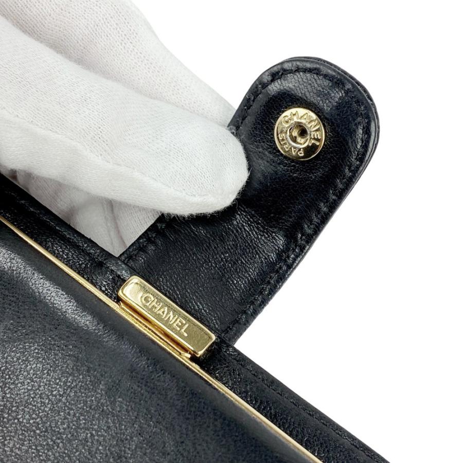 シャネル ■中古■ 二つ折り財布 ウォレット ココマーク キャビアスキン ブラック A13497 箱 【546938】13 |  | 08