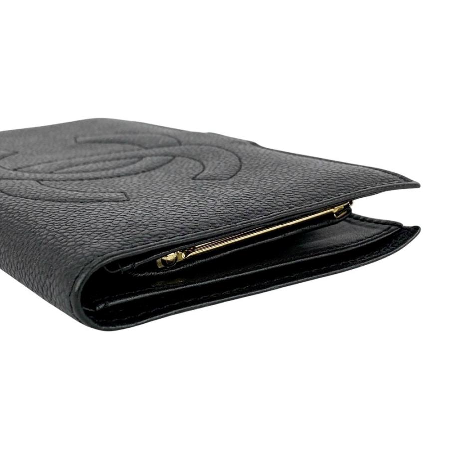 シャネル ■美品■ 長財布 ウォレット ココマーク キャビアスキン ブラック A01429 【546945】13 |  | 03