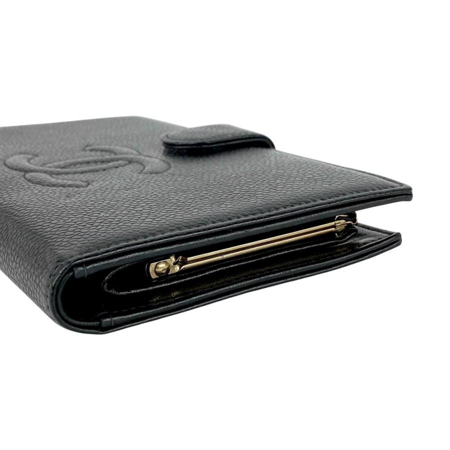 シャネル ■美品■ 長財布 ウォレット ココマーク キャビアスキン ブラック A13498 【547263】13 |  | 03