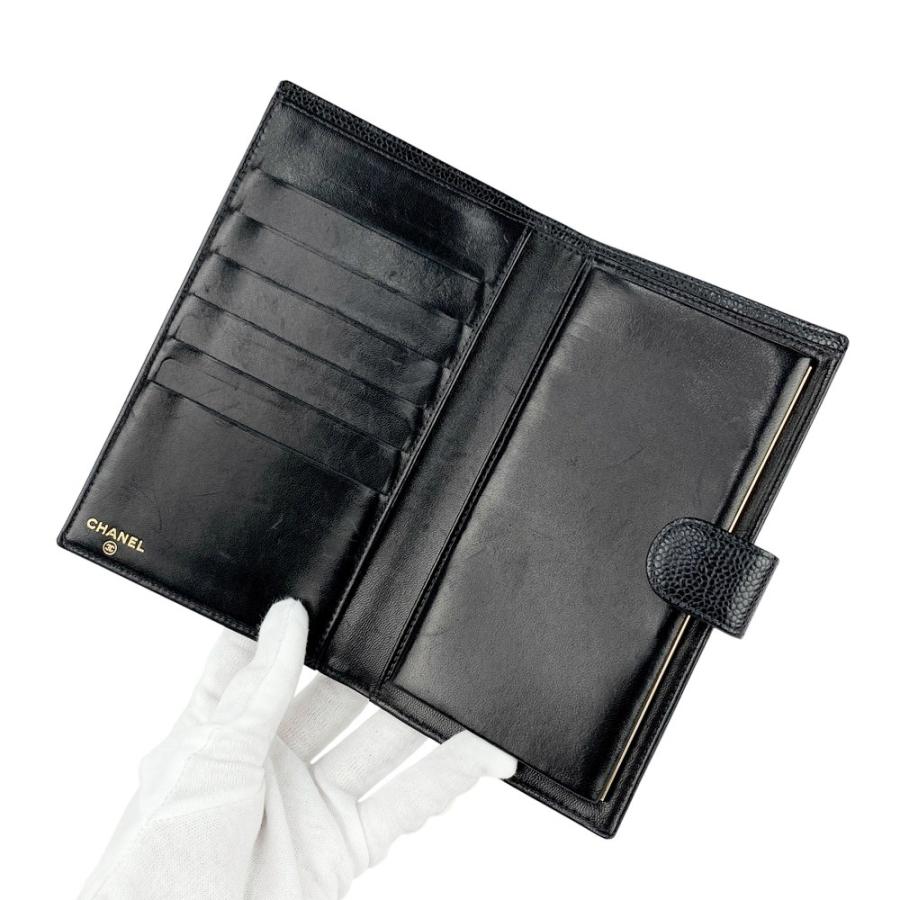 シャネル ■美品■ 長財布 ウォレット ココマーク キャビアスキン ブラック A13498 【547263】13 |  | 06