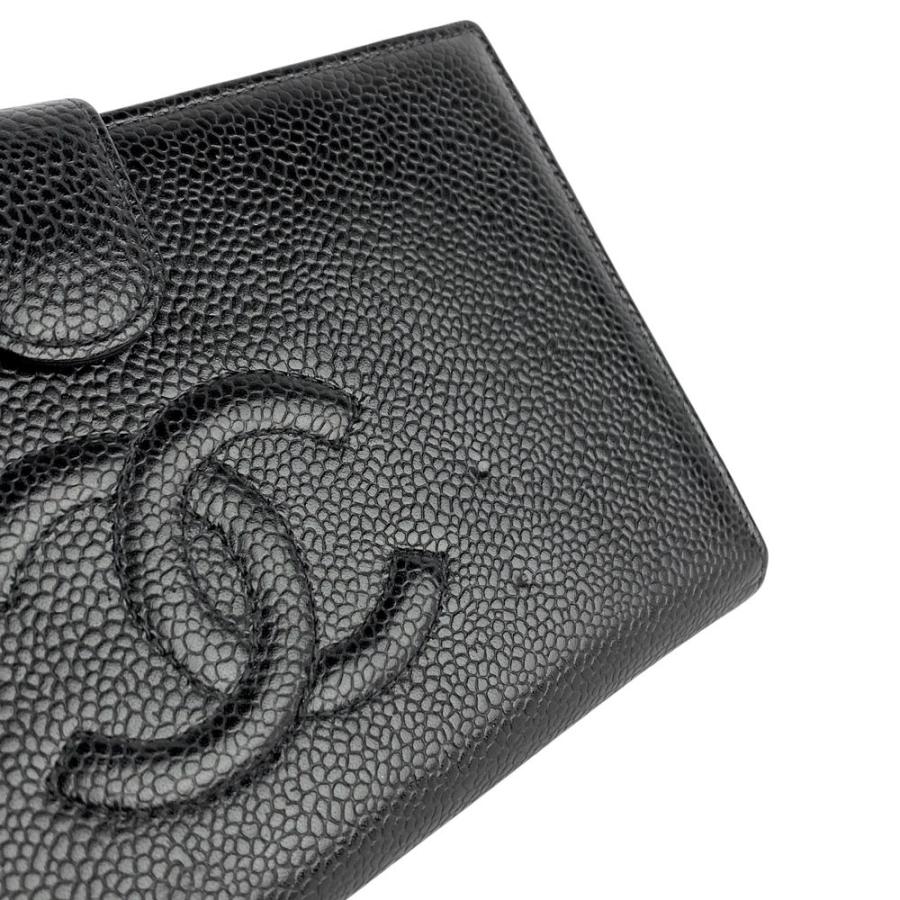 シャネル ■美品■ 長財布 ウォレット ココマーク キャビアスキン ブラック A13498 【547263】13 |  | 09