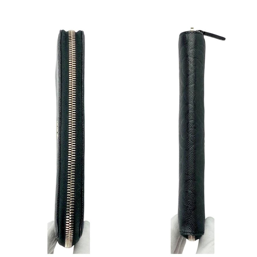 シャネル ■美品■ カメリア 長財布 ウォレット ココマーク レザー ブラック 【548871】13 |  | 04