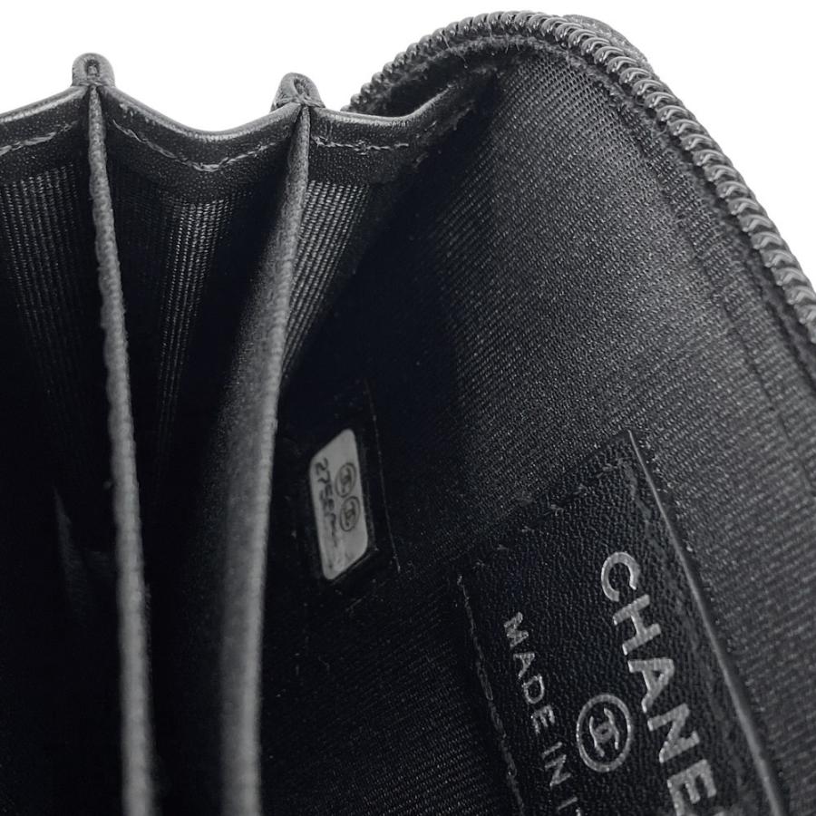 シャネル ■美品■ ボーイシャネル コインケース 小銭入れ ココマーク キャビアスキン ブラック A80602 箱 【550607】13 |  | 08