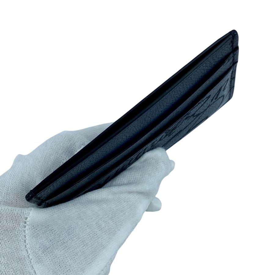 ベルルッティ ■新同■ カードケース 名刺入れ カリグラフィ レザー ブルー 箱 【551260】5 |  | 04