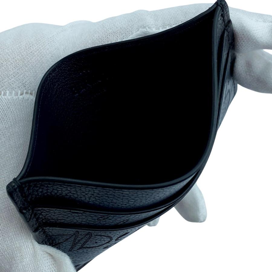 ベルルッティ ■新同■ カードケース 名刺入れ カリグラフィ レザー ブルー 箱 【551260】5 |  | 06