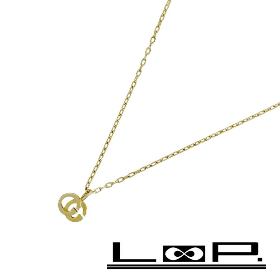グッチ ■美品■ GGランニング ネックレス アクセサリー イエローゴールド ブルー 750 YG ブルートパーズ 3.1g 【553028】5 | 