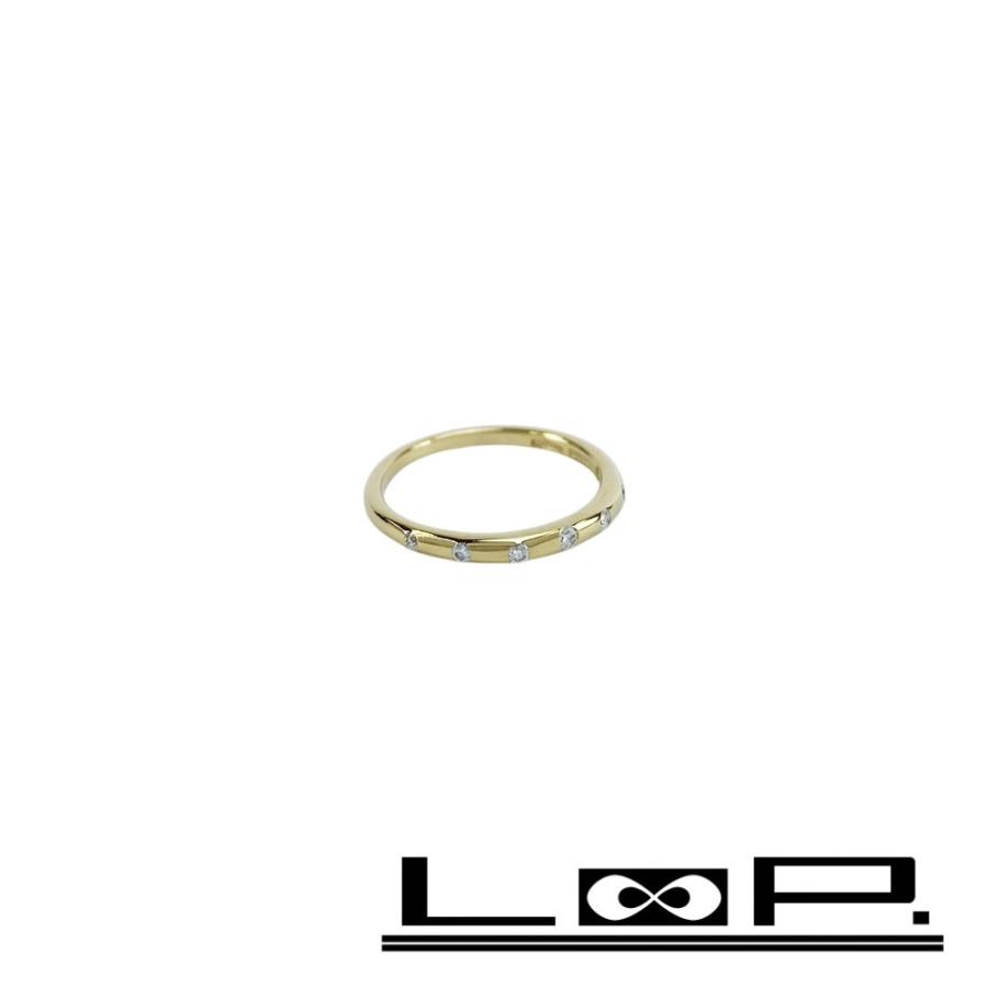ブルガリ ■新同■磨き済■ リング 指輪 アクセサリー ダイヤモンド ゴールド K18 7PD 約9.5号 約1.8g 【553035】11 | 