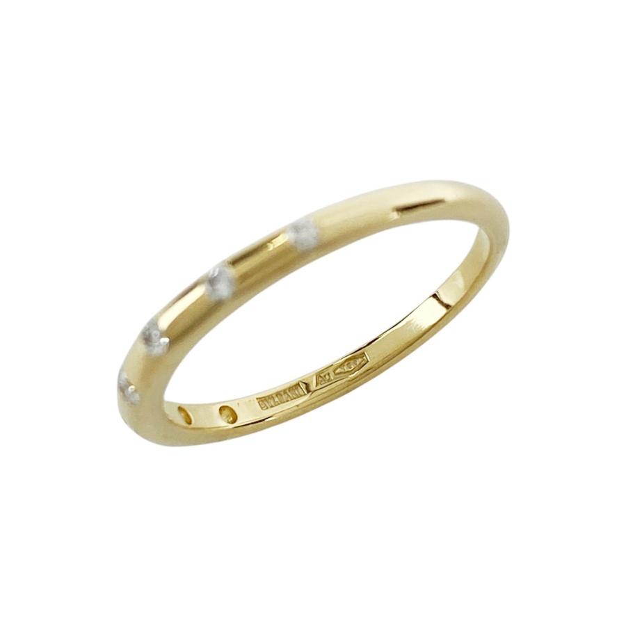 ブルガリ ■新同■磨き済■ リング 指輪 アクセサリー ダイヤモンド ゴールド K18 7PD 約9.5号 約1.8g 【553035】11 |  | 06