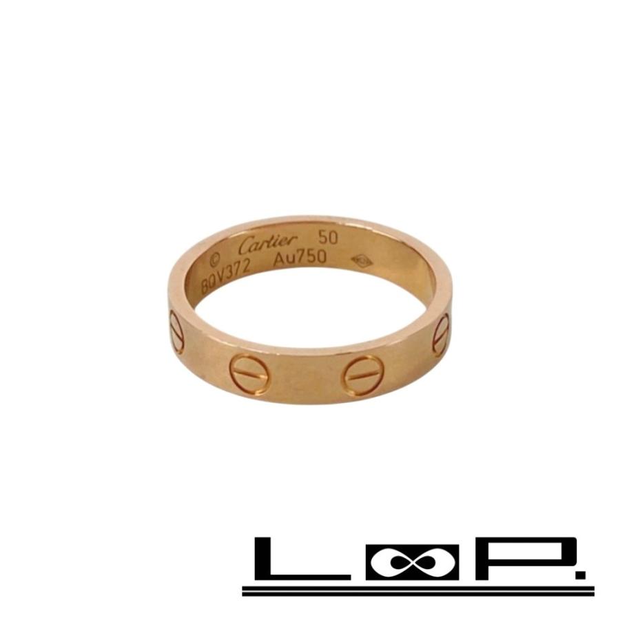 カルティエ ■中古■ ミニラブ リング 指輪 アクセサリー ピンクゴールド K18 750 PG #50 3.1g 【553042】12 | 