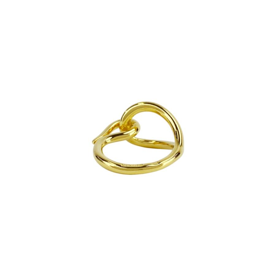 エルメス ■新同■ ジャンボ スカーフリング アクセサリー ファッション ゴールド GP 【553646】11 |  | 03