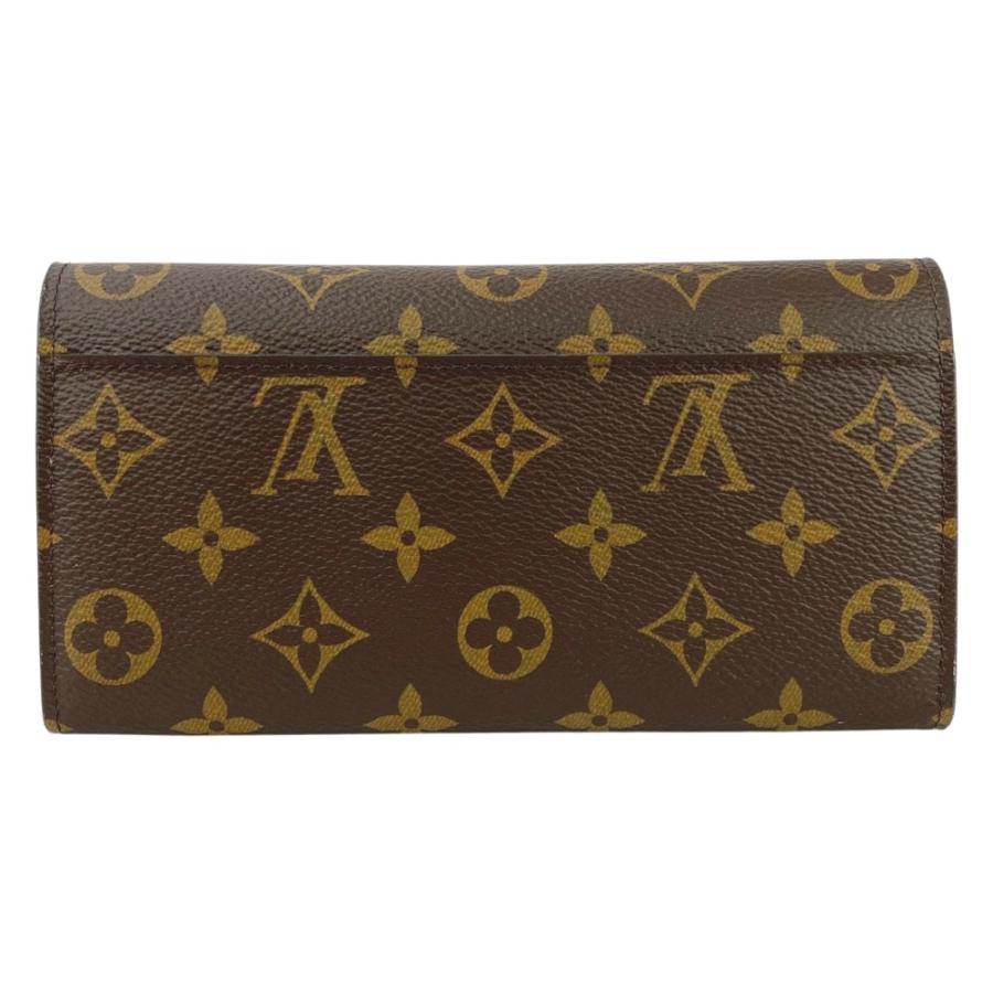 ルイヴィトン ■美品■ ポルトフォイユ サラ 長財布 ウォレット ネーム入り モノグラム ブラウン ピンク M62235 箱 【554049】8 |  | 01