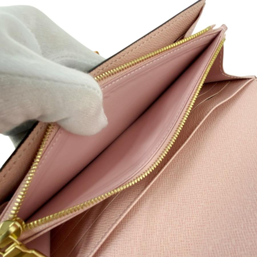 ルイヴィトン ■美品■ ポルトフォイユ サラ 長財布 ウォレット ネーム入り モノグラム ブラウン ピンク M62235 箱 【554049】8 |  | 08