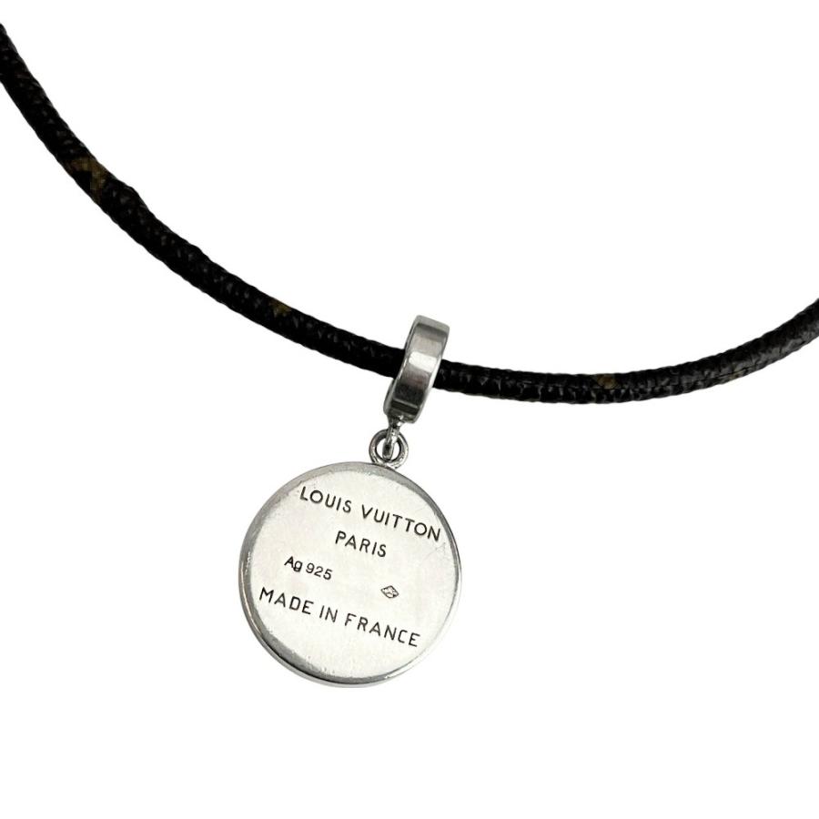 ルイヴィトン ■美品■ パンダンティフ フルール チョーカー ネックレス SV925 シルバー M65436 【554636】13 |  | 01