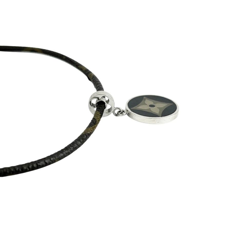 ルイヴィトン ■美品■ パンダンティフ フルール チョーカー ネックレス SV925 シルバー M65436 【554636】13 |  | 02