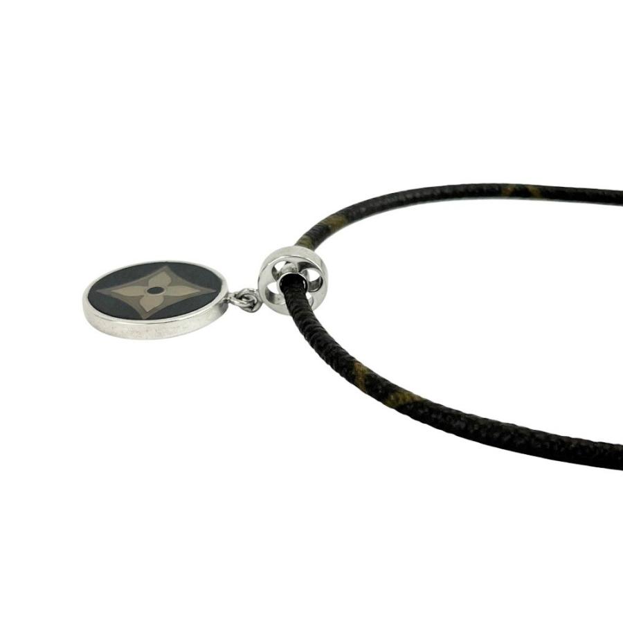 ルイヴィトン ■美品■ パンダンティフ フルール チョーカー ネックレス SV925 シルバー M65436 【554636】13 |  | 03