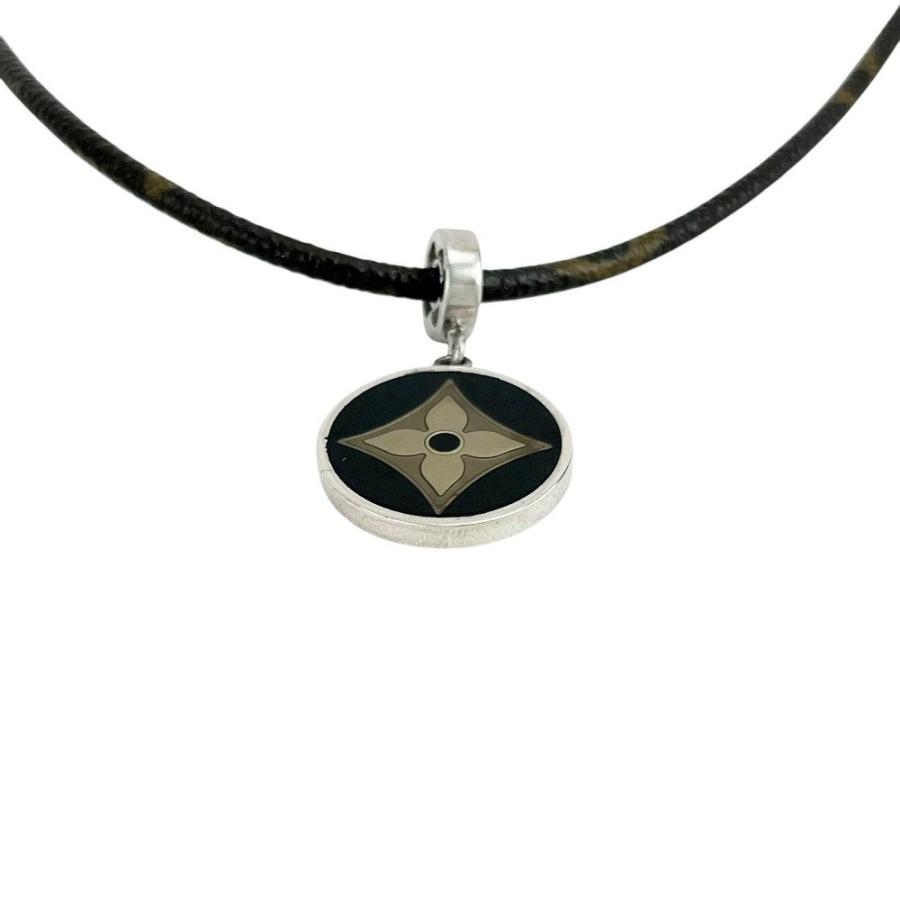 ルイヴィトン ■美品■ パンダンティフ フルール チョーカー ネックレス SV925 シルバー M65436 【554636】13 |  | 04