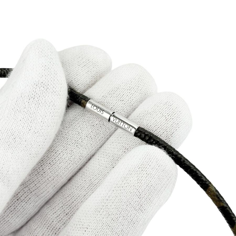 ルイヴィトン ■美品■ パンダンティフ フルール チョーカー ネックレス SV925 シルバー M65436 【554636】13 |  | 06